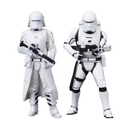 Figurine Kotobukiya Star Wars The Force Awakens First Order Snowtrooper & Flametrooper Artfx+ Boutique Geneve Suisse