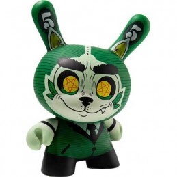 Figurine Kidrobot Dunny 12.5 cm Cash Wolf par Josh Divine Boutique Geneve Suisse