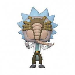 Figuren Pop Rick und Morty Rick mit Facehugger Limitierte Auflage Funko Genf Shop Schweiz