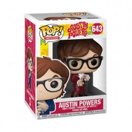 Figurine Funko Pop Austin Powers Austin in Red Suit Edition Limitée Boutique Geneve Suisse