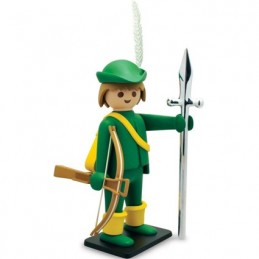 Figuren Plastoy Playmobil Nostalgia der Grüne Bogenschütze 25 cm Genf Shop Schweiz