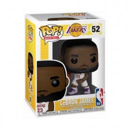 Figuren Funko Pop Basketball NBA Lakers Lebron James White Uniform (Selten) Genf Shop Schweiz