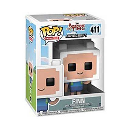 Figurine Pop Cartoons Adventure Time Minecraft Finn Funko 