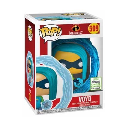 Figurine Funko Pop ECCC 2019 Disney Les Indestructibles 2 Voyd Edition Limitée Boutique Geneve Suisse