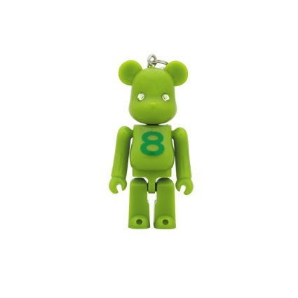 Figur MedicomToy Bearbrick Birthday August by Medicom x Swarovski Geneva Store Switzerland