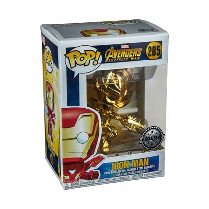 iron man gold pop