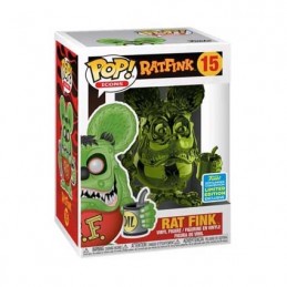 Figuren Pop SDCC 2019 Rat Fink Green Chrome Limitierte Auflage Funko Genf Shop Schweiz