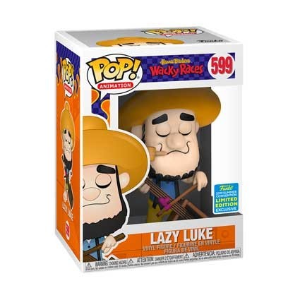 Figurine Funko Pop SDCC 2019 Hanna Barbera Wacky Races Lazy Luke Edition Limitée Boutique Geneve Suisse