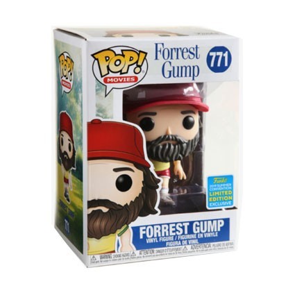 Figurine Funko Pop SDCC 2019 Forrest Gump with Beard Edition Limitée Boutique Geneve Suisse