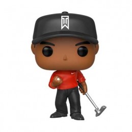 Figuren Funko Pop Golf Red Shirt Tiger Woods (Selten) Genf Shop Schweiz
