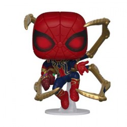 Figuren Pop Marvel Avengers Endgame Iron Spider mit Nano Gauntlet (Selten) Funko Genf Shop Schweiz
