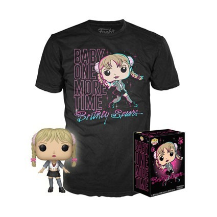 Figurine Funko Pop et T-shirt Britney Spears Baby One More Time Edition Limitée Boutique Geneve Suisse