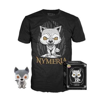 Figurine Funko Pop et T-shirt Game of Thrones Nymeria Edition Limitée Boutique Geneve Suisse