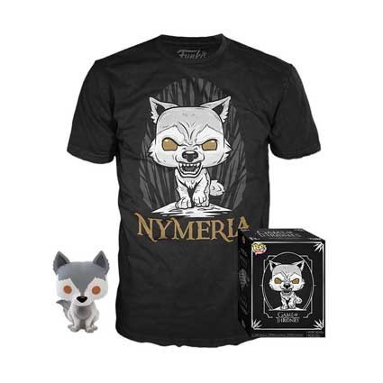 Figurine Funko Pop et T-shirt Game of Thrones Nymeria Edition Limitée Boutique Geneve Suisse Figurine Funko Pop et T-shirt Game of Thrones Nymeria Edition Limitée Boutique Geneve Suisse