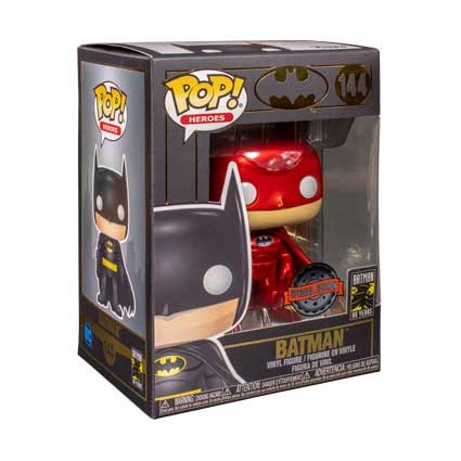funko pop red metallic batman