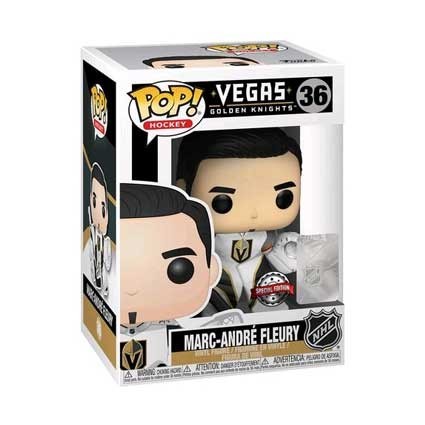 Figurine Funko Pop Hockey NHL Golden Knights Marc-Andre Fleury White Edition Limitée Boutique Geneve Suisse