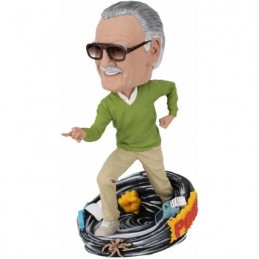 Figur Neca Marvel Stan Lee Bobble Head Cold Resin Geneva Store Switzerland