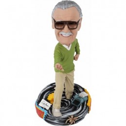 Figur Neca Marvel Stan Lee Bobble Head Cold Resin Geneva Store Switzerland