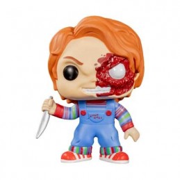 Figur Funko Pop Child's Play Chucky Half Battle Damaged Limited Edition Geneva Store Switzerland