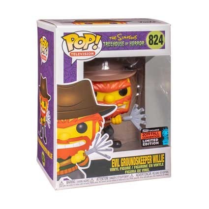 Figuren Funko Pop NYCC 2019 Simpsons Evil Groundskeeper Willie Limitierte Auflage Genf Shop Schweiz