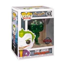 Figuren Funko Pop Batman Arkham Asylum The Joker Grün Chrome Limitierte Auflage Genf Shop Schweiz