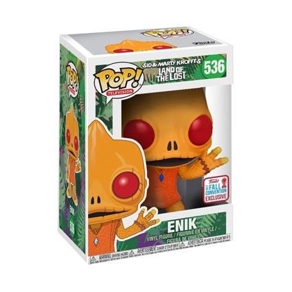 Figurine Funko Pop NYCC 2017 Land of the Lost Golden Sleestak Enik Edition Limitée Boutique Geneve Suisse