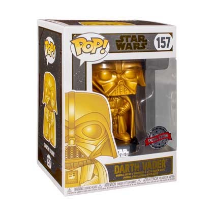 funko pop darth vader gold