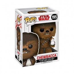 Figur Funko Pop Star Wars The Last Jedi Chewbacca with Porg (Rare) Geneva Store Switzerland