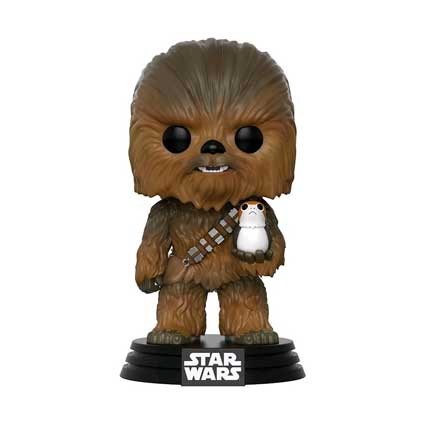 Figur Funko Pop Star Wars The Last Jedi Chewbacca with Porg (Rare) Geneva Store Switzerland