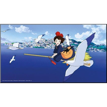 Figur Semic - Studio Ghibli Kiki's Delivery Service Wood Panel Geneva Store Switzerland Figur Semic - Studio Ghibli Kiki's Delivery Service Wood Panel Geneva Store Switzerland