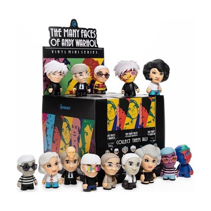 Figurine Kidrobot Many Faces of Andy Warhol par Kidrobot Boutique Geneve Suisse