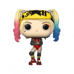 Figurine Pop Birds of Prey Harley Quinn Roller Derby (Rare) Funko Boutique Geneve Suisse
