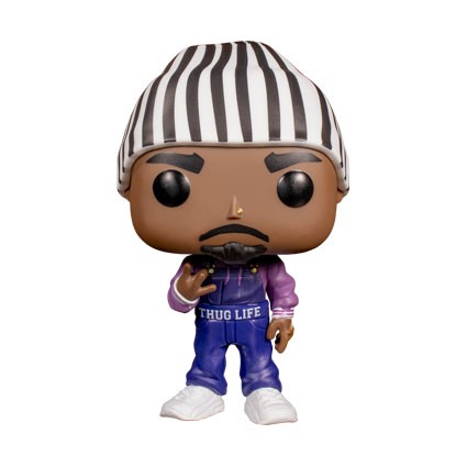 Toys Funko Pop Rap 2Pac Tupac Shakur in Thug Life Overalls Limited