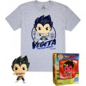 Figur Funko Pop Metallic and T-shirt Dragon Ball Z Vegeta Limited Edition Geneva Store Switzerland