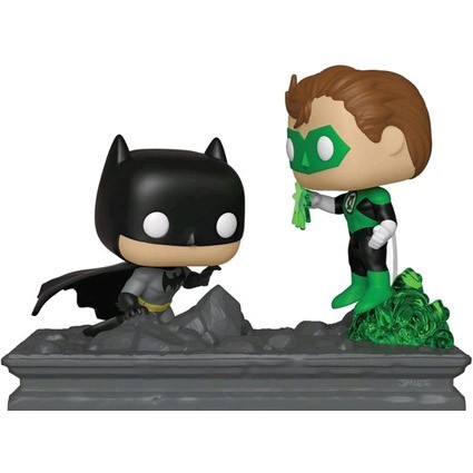 Figurine Funko Pop Green Lantern & Batman Jim Lee Movie Moment Edition Limitée Boutique Geneve Suisse