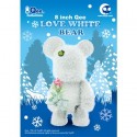 Figuren Qee 20 cm Loves White von Raymond Choy Toy2R Genf Shop Schweiz
