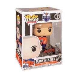 Figuren Pop Hockey NHL Mark Messier Edmonton Oilers Home Jersey Limitierte Auflage Funko Genf Shop Schweiz