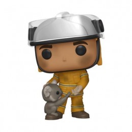 Figurine Funko Pop RSPCA National Bushfire Appeal Bushfire (Pompier) Heroes Firefighter with Koala Edition Limitée Boutique G...