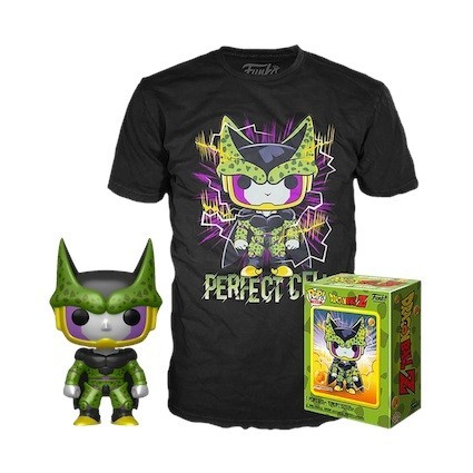 Figuren Funko Pop Metallisch und T-shirt Dragon Ball Z Perfect Cell Limitierte Auflage Genf Shop Schweiz