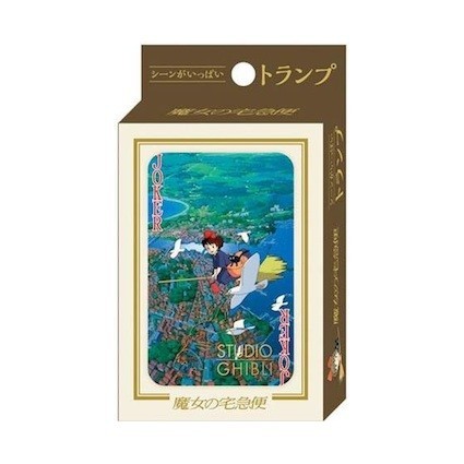 Figurine Benelic - Studio Ghibli Kiki la petite sorcière jeu de cartes à jouer Boutique Geneve Suisse