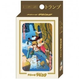 Figur Studio Ghibli Castle in the Sky Playing Cards Geneva Store Switzerland