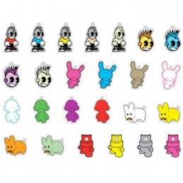 Kidrobot Superflat Keychains