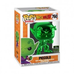 Figur Funko Pop ECCC 2020 Chrome Dragon Ball Z Piccolo Green Limited Edition Geneva Store Switzerland