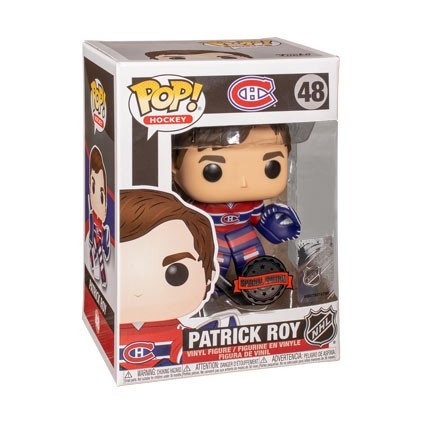 Figurine Funko Pop Hockey NHL Patrick Roy Montreal Canadiens Edition Limitée Boutique Geneve Suisse