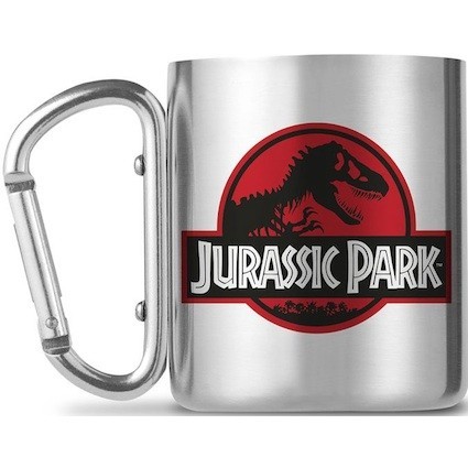 Figur GB eye Jurassic Park Carabiner Logo Mug Geneva Store Switzerland
