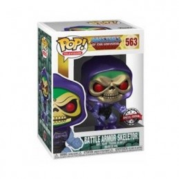 Figur Funko DAMAGED BOX Pop Metallic Masters of the Universe Battle Armor Skeletor Limited Edition Geneva Store Switzerland