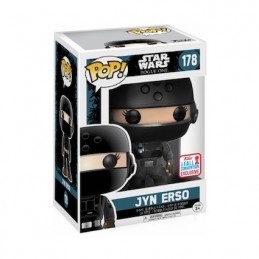 Pop NYCC 2017 Star Wars Rogue One Jyn Erso Disguise Edition Limitée