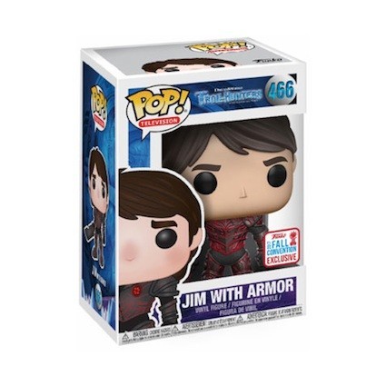 Figur Funko Pop NYCC 2017 Trollhunters Jim Red Armor Limited Edition Geneva Store Switzerland