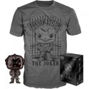 Figurine Funko Pop et T-shirt DC Comics The Joker Chrome Edition Limitée Boutique Geneve Suisse