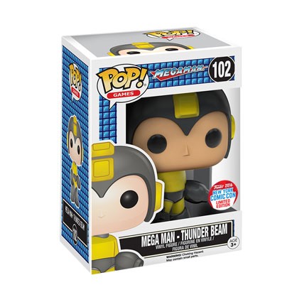 gold mega man funko pop